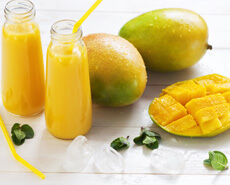 Mango-Shake mit Buttermilch